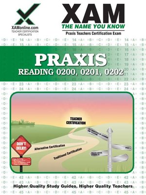 cover image of PRAXIS Reading 0200, 0201, 0202
